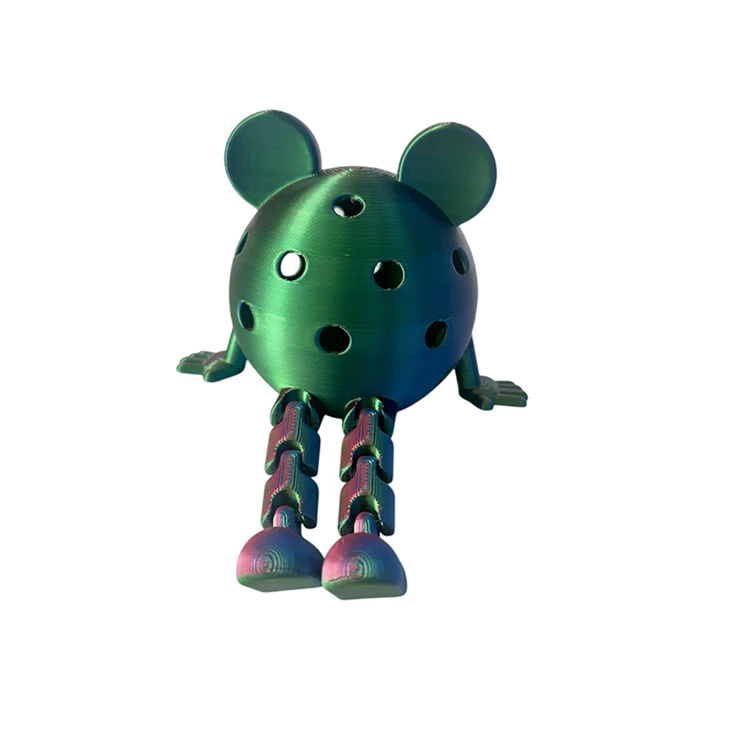Random Gradient Color Pickleball Ornament factory